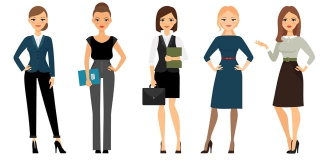 סגנון לבוש עסקי וייצוגי לפוליטיקאיות